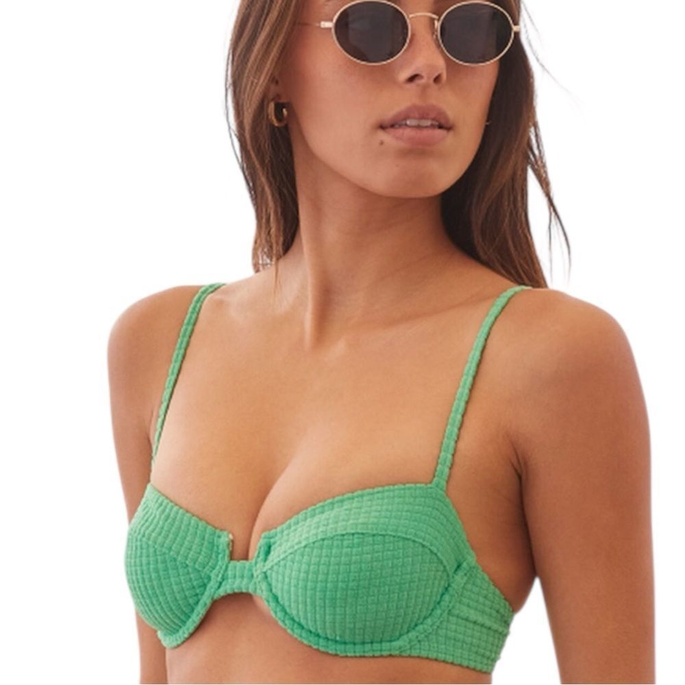 Pacsun green bikini top size medium